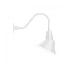 Montclair Light Works GNA102-44 - Angle 10" gooseneck wall light