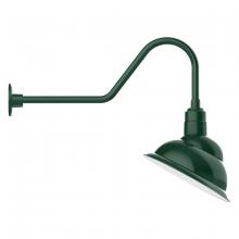 Montclair Light Works GNC122-42 - Emblem 14" gooseneck wall light