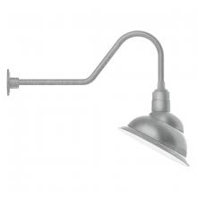 Montclair Light Works GNC122-49 - Emblem 14" gooseneck wall light