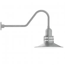 Montclair Light Works GNC149-49 - Atomic 16" gooseneck wall light