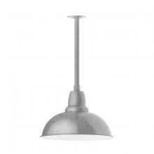 Montclair Light Works STB108-49 - Cafe 16" stem mount pendant