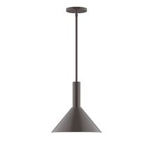 Montclair Light Works STGX466-51-L12 - 12" Chase LED Stem Hung Pendant