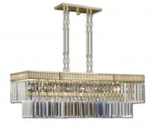 American Brass & Crystal IL8305-P-38G - V A L E N C I A - M O D E R N Island Lights