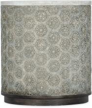 American Brass & Crystal 638-80005-95 - Greystone Round End Table