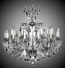 American Brass & Crystal CH7038-A-01G-PI - 16+8 Light Parisian Chandelier