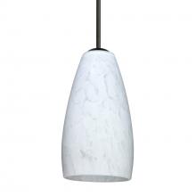 Besa Lighting 1BC-150919-LED-BK - Besa Chrissy Pendant Black Carrera 1x9W LED