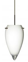 Besa Lighting 1JT-412506-BR - Besa Juli Pendant Bronze Opal Glossy 1x100W Medium Base