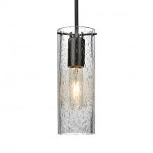 Besa Lighting 1JT-JUNI10CL-BK - Besa, Juni 10 Cord Pendant, Clear Bubble, Black, 1x60W MAX E26 Base