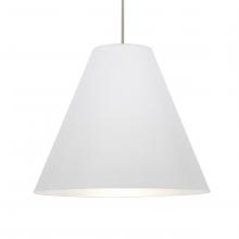 Besa Lighting 1TT-DYLANWH-LED-SN - Besa Dylan Stem Pendant