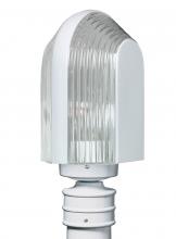 Besa Lighting 313953-POST - Costaluz 3139 Series Post White 1x75W A19