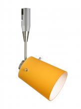 Besa Lighting RSP-5118AM-06-SN - Besa Spotlight With 6" Stem Tammi 3 Satin Nickel Apricot Matte 1x50W Halogen Mr16