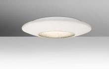 Besa Lighting VIVA13C-LED - Besa, Viva 13 Ceiling, Opal/Clear, 1x16W LED