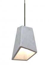 Besa Lighting X-SKIPNA-LED-BR - Besa Skip Cord Pendant For Multiport Canopy, Natural, Bronze Finish, 1x9W LED