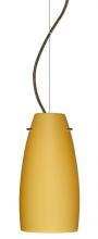 Besa Lighting 1KX-1512VM-LED-BR - Besa Tao 10 LED Cable Pendant Vanilla Matte Bronze 1x9W LED