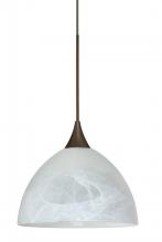 Besa Lighting 1XC-467952-BR - Besa Pendant Brella Bronze Marble 1x50W GY6.35