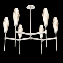 Hammerton CHB0049-37-BS-RA-001-L1 - Aalto Round Chandelier-37-Metallic Beige Silver