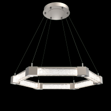 Hammerton CHB0060-35-BS-GC-CA1-L1 - Axis Hexagonal Ring Chandelier-35