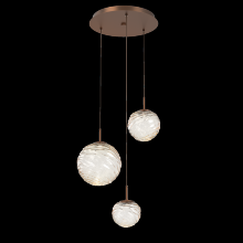 Hammerton CHB0092-03-BB-A-C01-L3 - Gaia Round Pendant Chandelier