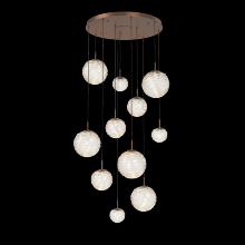 Hammerton CHB0092-11-BB-A-C01-L3 - Gaia Round Pendant Chandelier