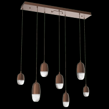 Hammerton PLB0079-07-BB-PC-C01-L1 - Pebble Linear 7pc Multi-Pendant