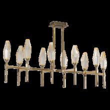 Hammerton PLB0050-67-BS-CA-001-L1 - Rock Crystal Linear Suspension-67-Metallic Beige Silver