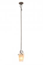 Kalco 1851AC/ANTQ - Tribecca 1 Light Mini Pendant