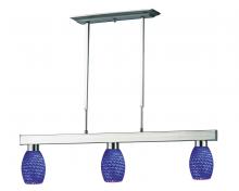 ECOM Only 152BN-131BLUE - 3 Light Billiard