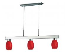 ECOM Only 152BN-131RED - 3 Light Billiard