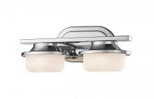 ECOM Only 1917-2V-CH-LED - 2 Light Vanity