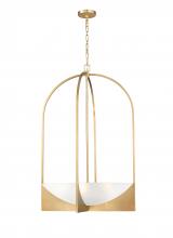 ECOM Only 1947-38MGLD - 6 Light Chandelier