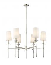 ECOM Only 3033-6BN - 6 Light Chandelier