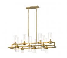 ECOM Only 4008-10RB - 10 Light Linear Chandelier