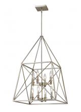 ECOM Only 447-8AS - 8 Light Chandelier