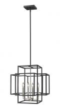 ECOM Only 454-18BK-BN - 4 Light Chandelier