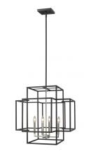 ECOM Only 454-22BK-BN - 4 Light Chandelier