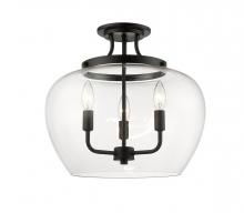 ECOM Only 473SF-MB - 3 Light Semi Flush Mount