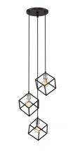 ECOM Only 478-3MB-BN - 3 Light Chandelier