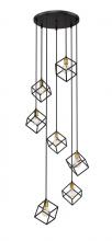 ECOM Only 478-7BRZ-OBR - 7 Light Chandelier