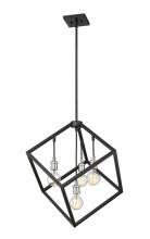 ECOM Only 478P24-MB-BN - 4 Light Chandelier