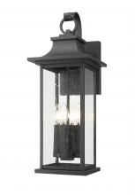 ECOM Only 5017B-BK - 4 Light Outdoor Wall Light