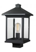 ECOM Only 531PHBS-BK - 1 Light Outdoor Post Mount Fixture