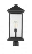 ECOM Only 531PHBXLR-BK - 1 Light Outdoor Post Mount Fixture