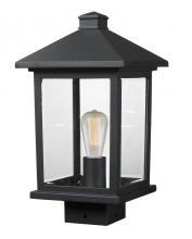 ECOM Only 531PHMS-BK - 1 Light Outdoor Post Mount Fixture