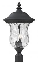 ECOM Only 533PHB-BK - 3 Light Outdoor Post Mount Fixture