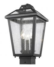 ECOM Only 539PHMS-BK - 3 Light Outdoor Post Mount Fixture