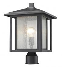 ECOM Only 554PHB-BK - 1 Light Outdoor Post Mount Fixture