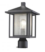 ECOM Only 554PHM-BK - 1 Light Outdoor Post Mount Fixture