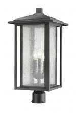 ECOM Only 554PHXLR-BK - 3 Light Outdoor Post Mount Fixture