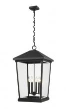 ECOM Only 568CHXXL-BK - 4 Light Outdoor Chain Mount Ceiling Fixture