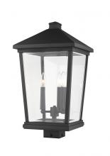 ECOM Only 568PHXLS-BK - 3 Light Outdoor Post Mount Fixture